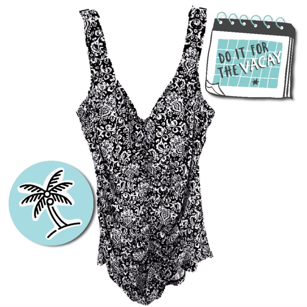 Maxine of Hollywood One Piece Swimsuit